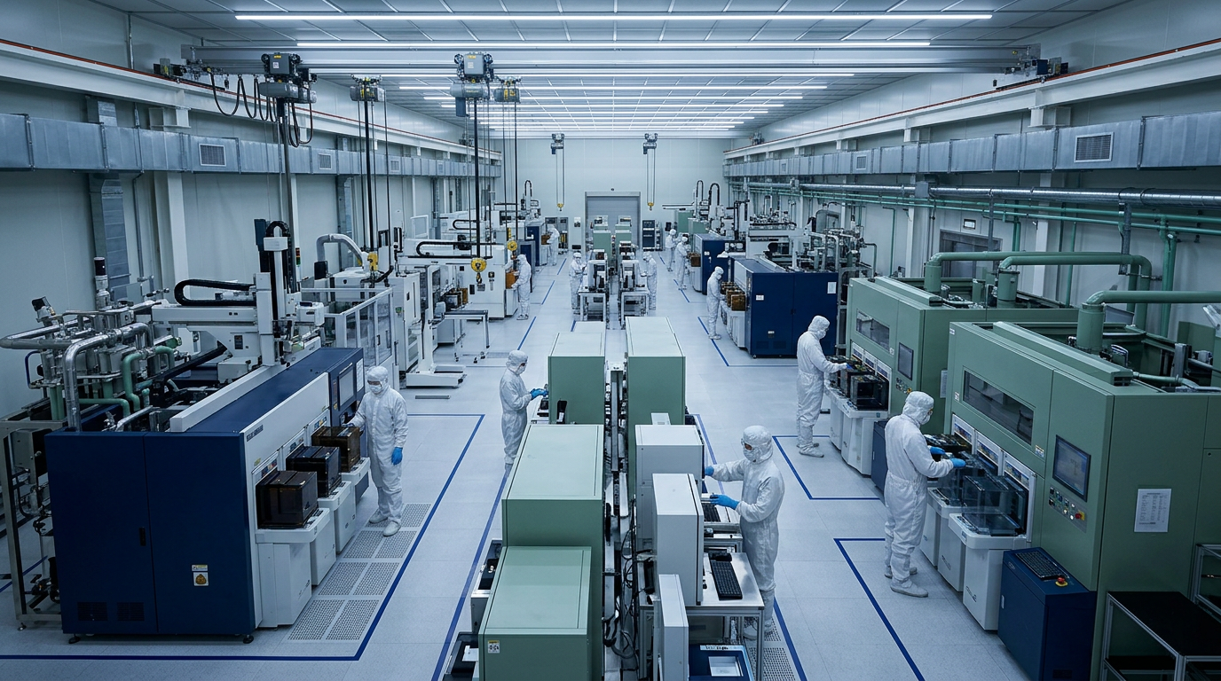 半導体製造設備のイメージ