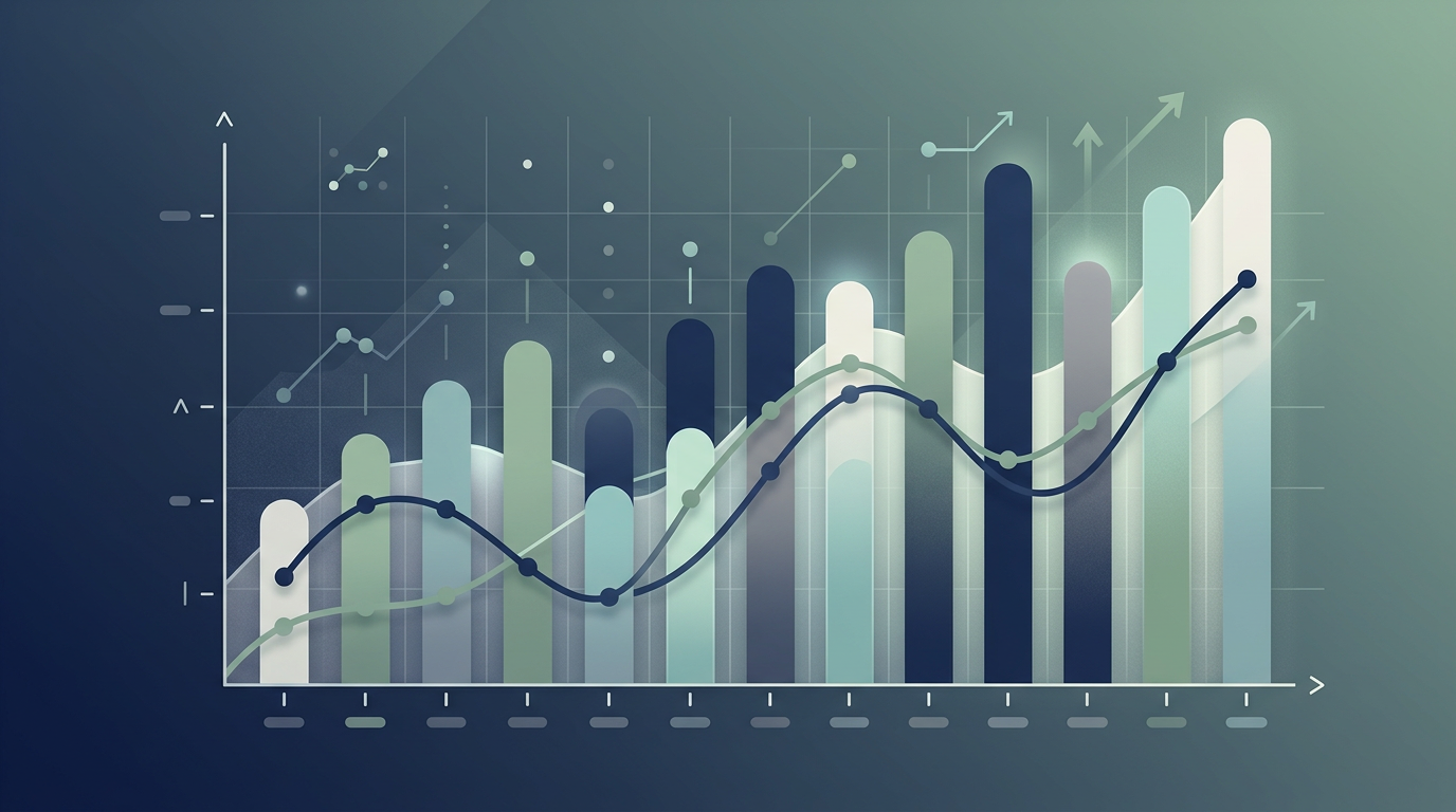 米国雇用統計の推移を示すチャートのイメージ